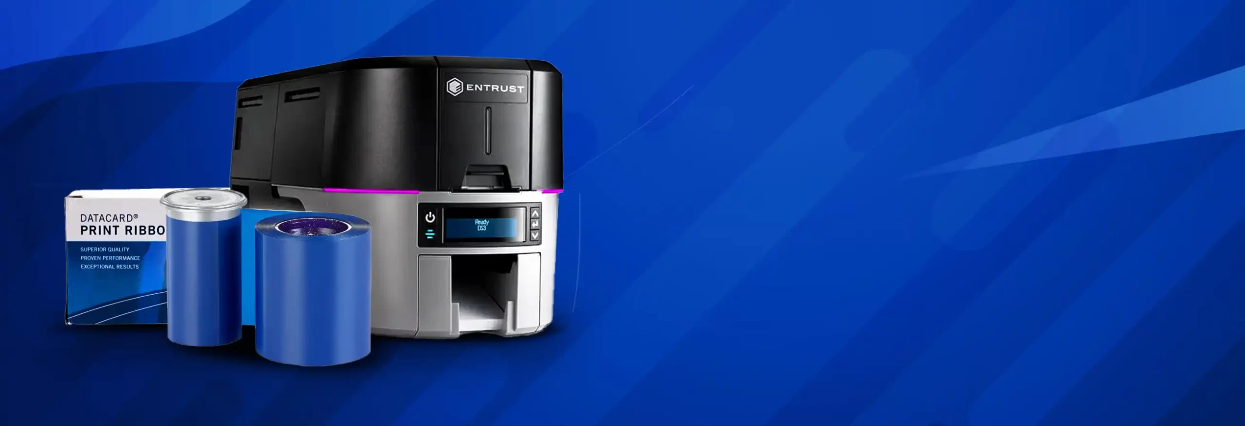 Shop for Entrust datacard printers with single or double sided printing and secure encoding at discounted prices.